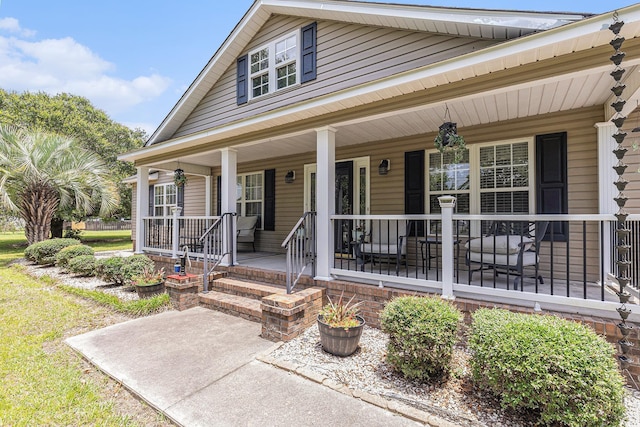 906 Hope Cir, Conway, SC 29527 - view of front of home featuring covered porch