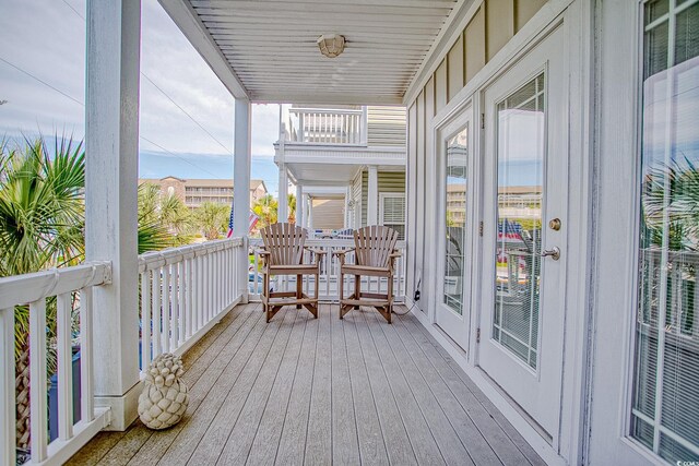 115A 8th Ave N, Surfside Beach, SC 29575 - view of wooden deck
