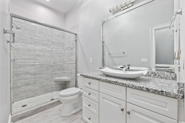 257 Venice Way Unit 2201, Myrtle Beach, SC 29577 - bathroom featuring vanity and a shower stall