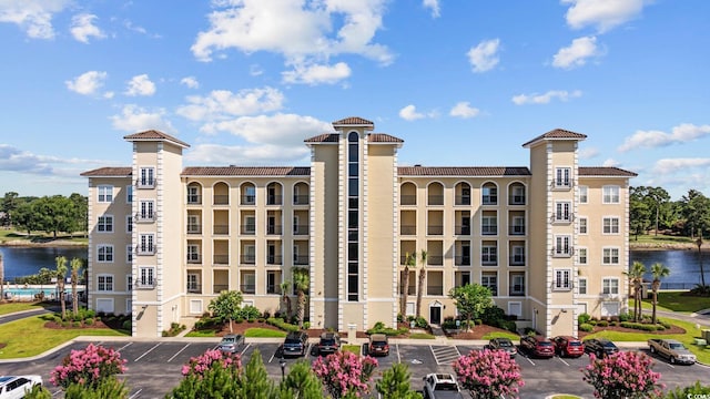 257 Venice Way Unit 2201, Myrtle Beach, SC 29577 - view of property featuring uncovered parking and a water view
