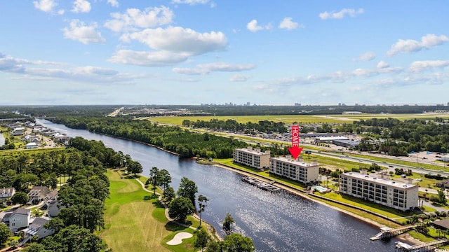 257 Venice Way Unit 2201, Myrtle Beach, SC 29577 - bird's eye view of a nearby body of water