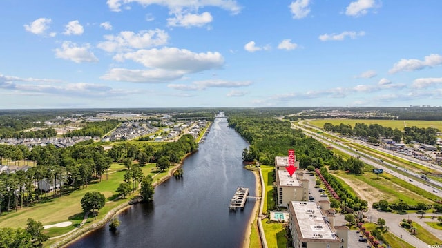 257 Venice Way Unit 2201, Myrtle Beach, SC 29577 - bird's eye view of a nearby body of water