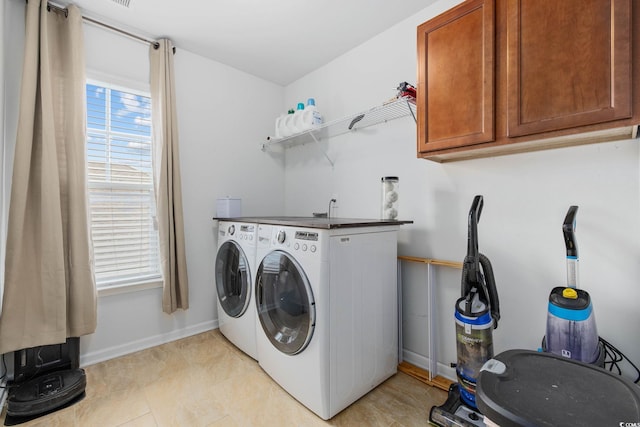 617 Carolina Farms Blvd, Myrtle Beach, SC 29579 - laundry area featuring washer and clothes dryer and cabinet space