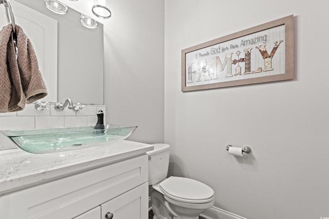 206 Palmetto Harbour Dr, North Myrtle Beach, SC 29582 - half bath featuring toilet and vanity