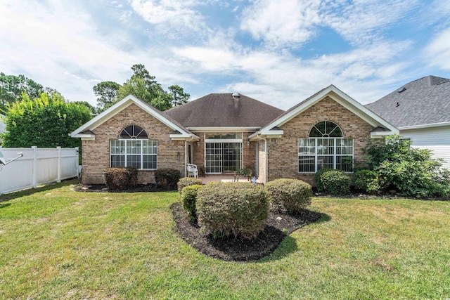 2443 Glen Dr, Little River, SC 29566 - back of house with brick siding