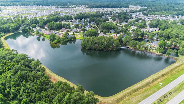 2443 Glen Dr, Little River, SC 29566 - aerial overview of property's location featuring a large body of water and nearby suburban area