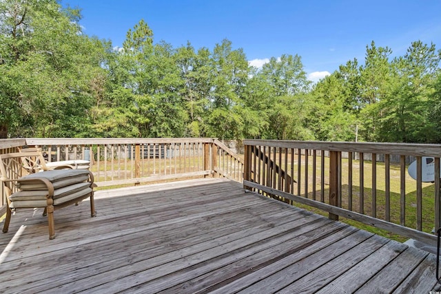 315 N River Pines Rd, Mullins, SC 29574 - view of wooden deck