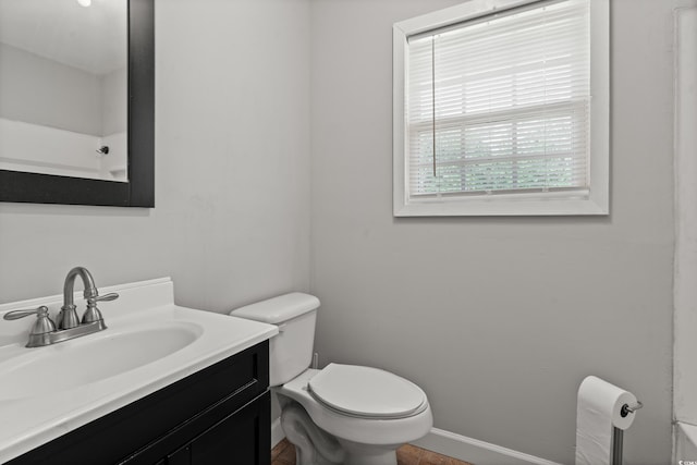 315 N River Pines Rd, Mullins, SC 29574 - bathroom featuring toilet and vanity