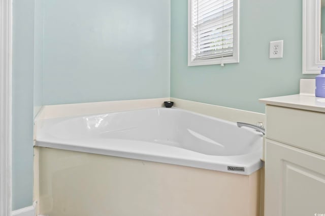 127 Ashworth Dr, Little River, SC 29566 - full bathroom featuring vanity and a garden tub