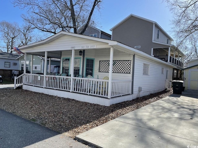 6001-5723 Kings Hwy, Myrtle Beach, SC 29575 - view of front of house with covered porch
