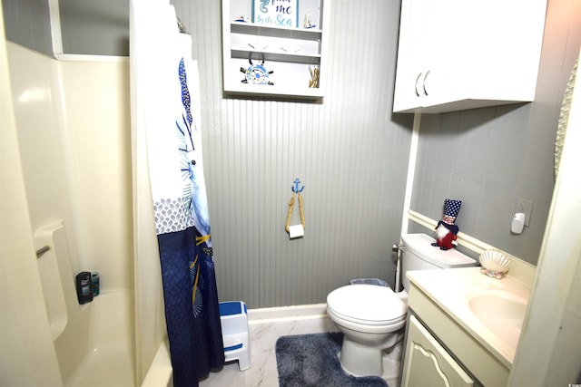 6001-5723 Kings Hwy, Myrtle Beach, SC 29575 - full bathroom with vanity and shower / bathtub combination with curtain