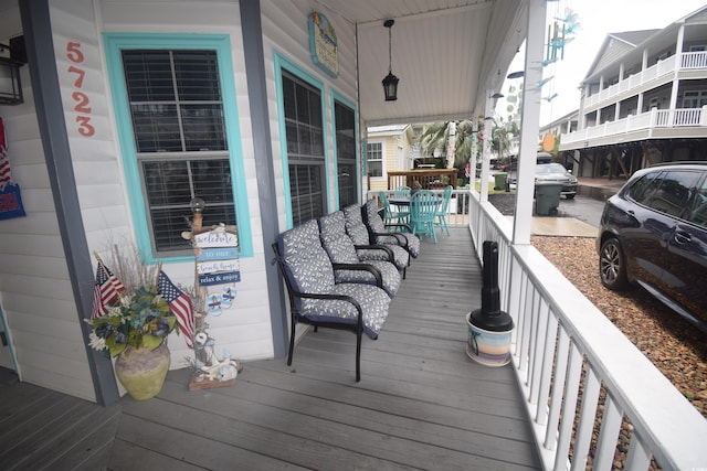 6001-5723 Kings Hwy, Myrtle Beach, SC 29575 - view of wooden porch