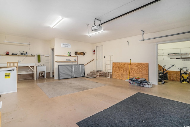 285 Georgetown Dr, Pawleys Island, SC 29585 - garage with a garage door opener