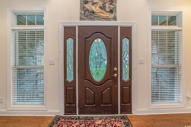 285 Georgetown Dr, Pawleys Island, SC 29585 - foyer with wood finished floors
