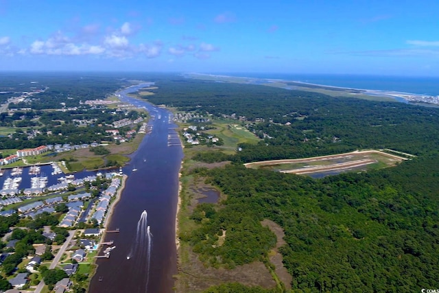 4179 Hibiscus Dr Unit 12-301, Little River, SC 29566 - aerial overview of property's location featuring a large body of water