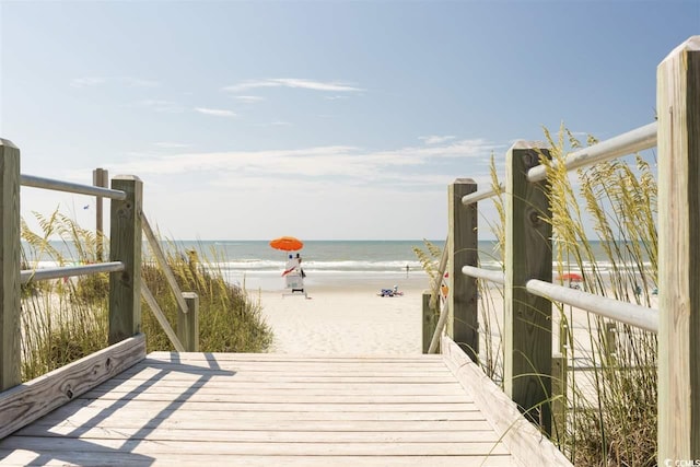 201 Augusta Green Way, Myrtle Beach, SC 29579 - view of community with view of water and beach