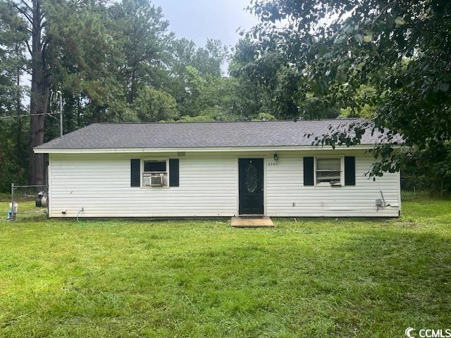 2340 Beverly Rd, Conway, SC 29527 - view of front of home with a front lawn