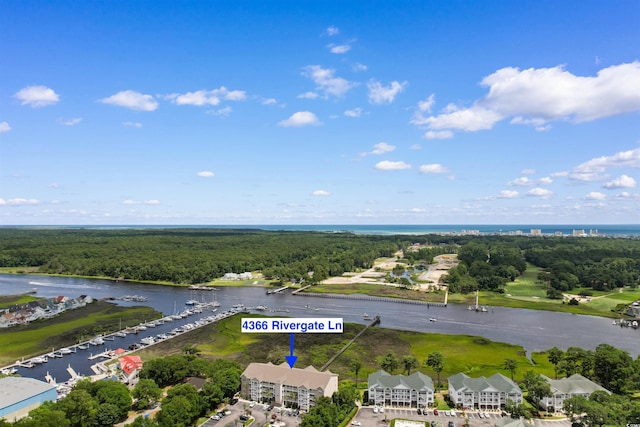 4366 Rivergate Ln Unit 404, Little River, SC 29566 - aerial view of a large body of water