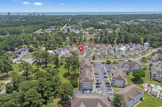 4737 Seclusion Ln, Myrtle Beach, SC 29577 - view of property location featuring nearby suburban area and a tree filled landscape