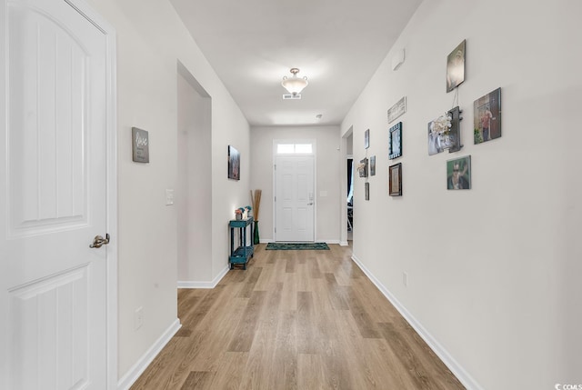 325 Cardita Loop, Myrtle Beach, SC 29588 - corridor featuring light wood-style floors and baseboards
