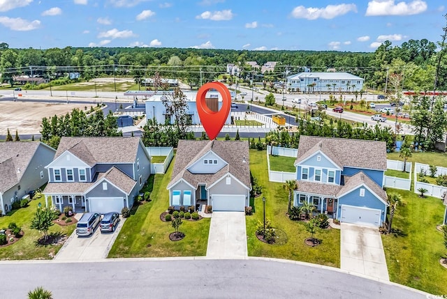 325 Cardita Loop, Myrtle Beach, SC 29588 - bird's eye view of a heavily wooded area