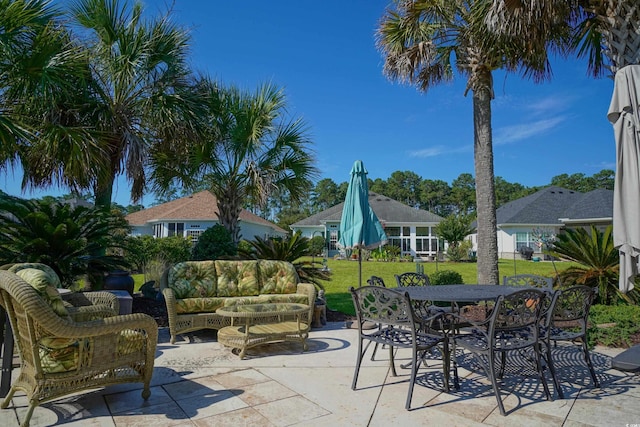 530 Inverarry St, Murrells Inlet, SC 29576 - view of patio featuring outdoor lounge area