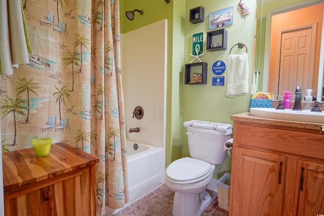 530 Inverarry St, Murrells Inlet, SC 29576 - bathroom featuring vanity and shower / bath combination with curtain