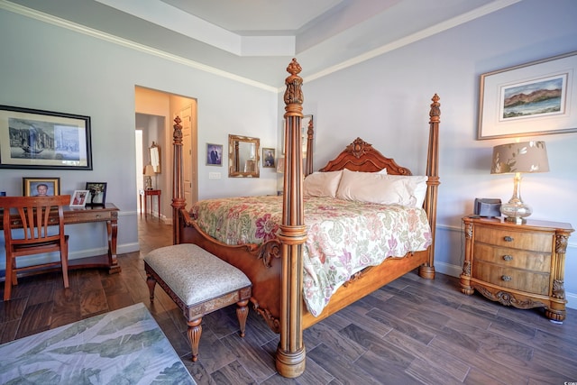 530 Inverarry St, Murrells Inlet, SC 29576 - bedroom featuring a raised ceiling and wood finished floors