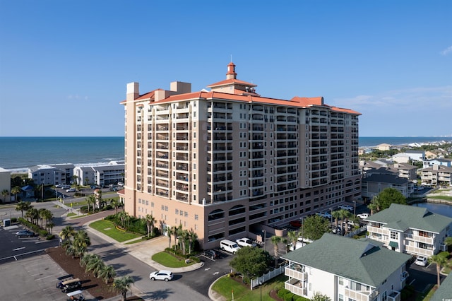 1819 N Ocean Blvd Unit 1518, North Myrtle Beach, SC 29582 - view of apartment building / complex featuring a water view