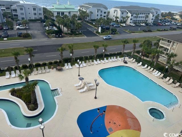 1819 N Ocean Blvd Unit 1518, North Myrtle Beach, SC 29582 - community pool with a water view