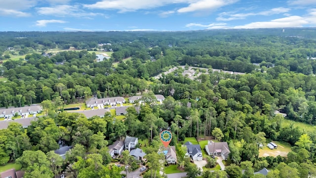 175 Chapel Creek Rd, Pawleys Island, SC 29585 - aerial perspective of suburban area featuring a forest