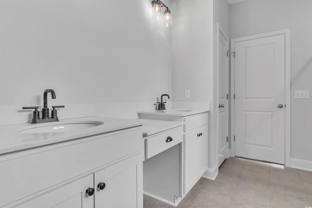 1012 Fowler Rd, Conway, SC 29526 - bathroom with vanity and tile patterned flooring