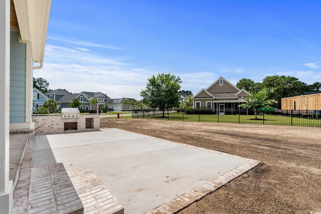 2201 Yellow Morel Way, Myrtle Beach, SC 29579 - view of patio / terrace with a residential view and area for grilling