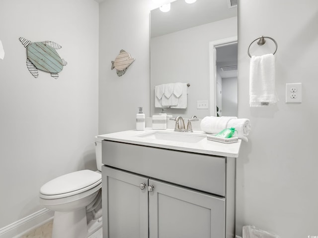 5205 Double Eagle Way Unit 24, North Myrtle Beach, SC 29582 - half bath with vanity and toilet