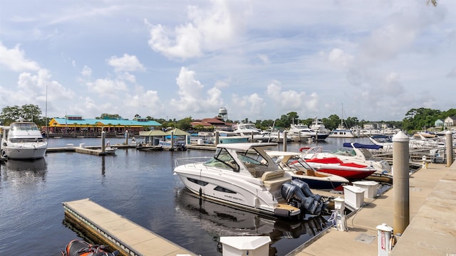 5205 Double Eagle Way Unit 24, North Myrtle Beach, SC 29582 - dock with a water view and view of marina