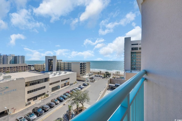 201 74th Ave N Unit 703, Myrtle Beach, SC 29572 - balcony featuring a water view