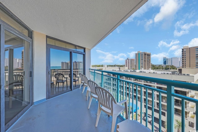 201 74th Ave N Unit 703, Myrtle Beach, SC 29572 - balcony with a city view