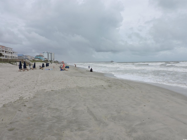 2500 N Ocean Blvd Unit 709, North Myrtle Beach, SC 29582 - water view featuring nearby beach