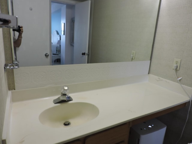 2500 N Ocean Blvd Unit 709, North Myrtle Beach, SC 29582 - bathroom with vanity