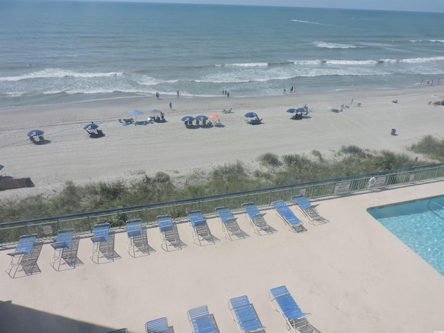 2500 N Ocean Blvd Unit 709, North Myrtle Beach, SC 29582 - bird's eye view of unending shoreline