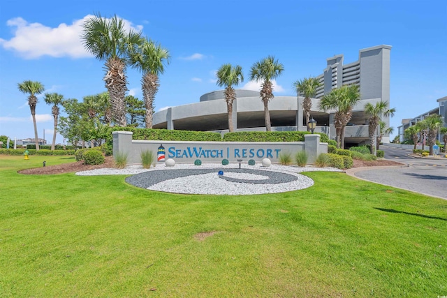 158 Seawatch Dr Unit 910, Myrtle Beach, SC 29572 - surrounding community with a lawn