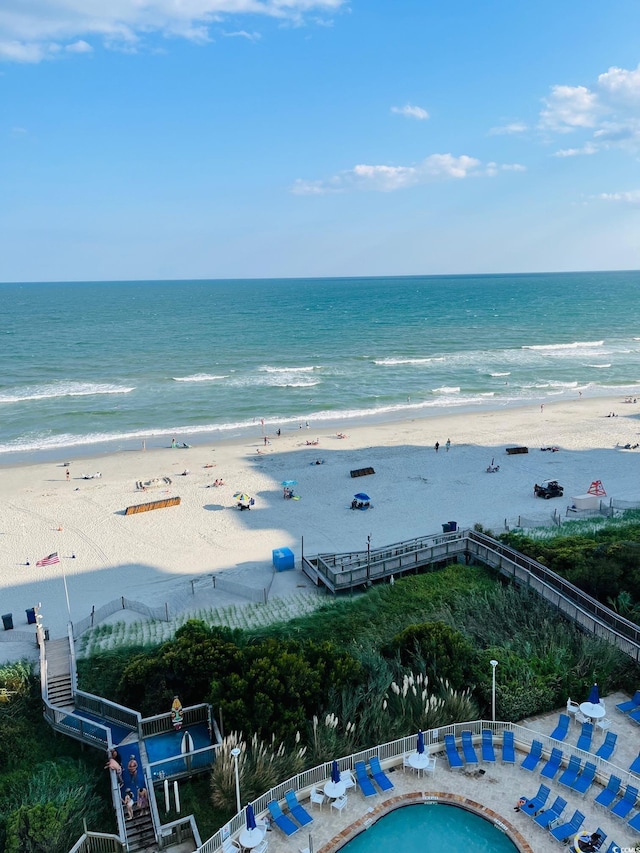 158 Seawatch Dr Unit 910, Myrtle Beach, SC 29572 - water view with local beach