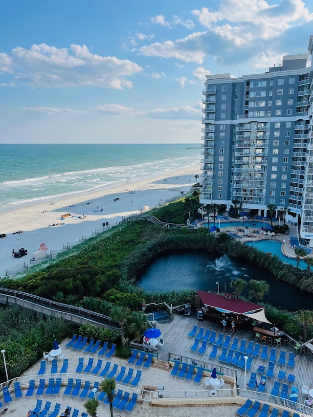 158 Seawatch Dr Unit 910, Myrtle Beach, SC 29572 - aerial view of unending shoreline