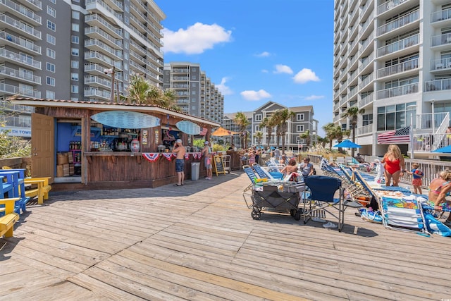 158 Seawatch Dr Unit 910, Myrtle Beach, SC 29572 - view of wooden terrace