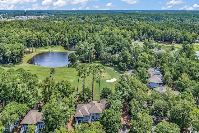 1221 Tidewater Dr Unit 911, North Myrtle Beach, SC 29582 - aerial view of property's location featuring a nearby body of water and a golf course