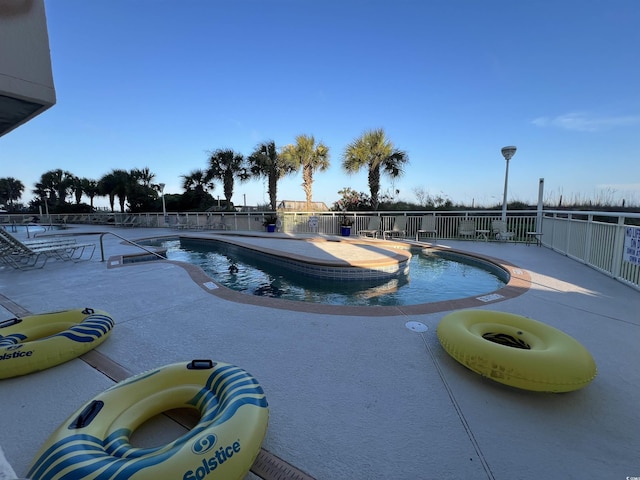 1401 S Ocean Blvd Unit 1307, North Myrtle Beach, SC 29582 - community pool with a patio