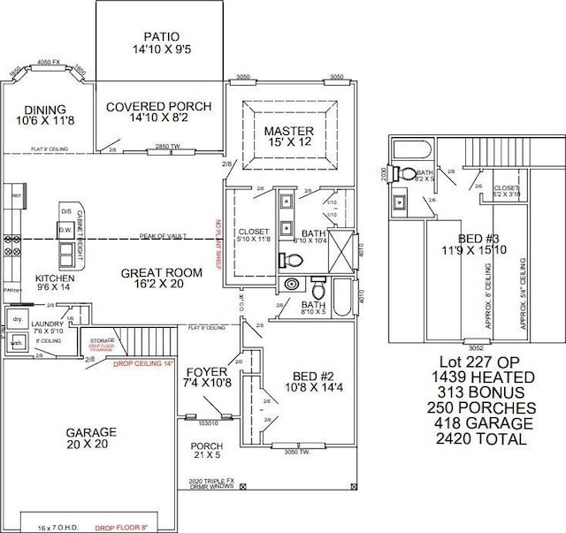 442 Lifestyle Ct, Surfside Beach, SC 29575 - view of room layout