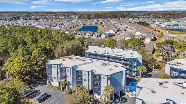 1500 Cenith Dr Unit E302, North Myrtle Beach, SC 29582 - aerial view of residential area with a nearby body of water