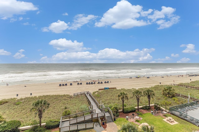 102 N Ocean Blvd Unit 508, North Myrtle Beach, SC 29582 - water view with nearby beach