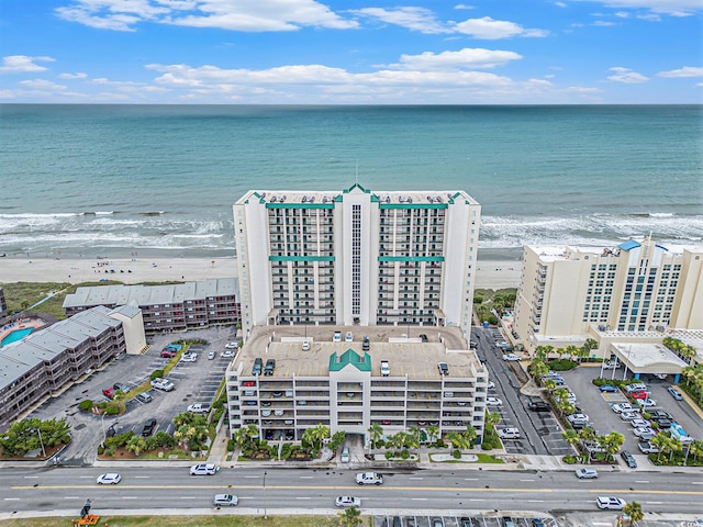 102 N Ocean Blvd Unit 508, North Myrtle Beach, SC 29582 - aerial view of extended coastline and apartment complex